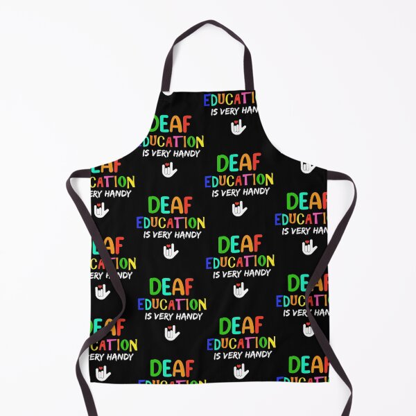 Item preview, Very Handy ASL Sign Language Deaf Education Teacher design designed and sold by jakehughes2015.