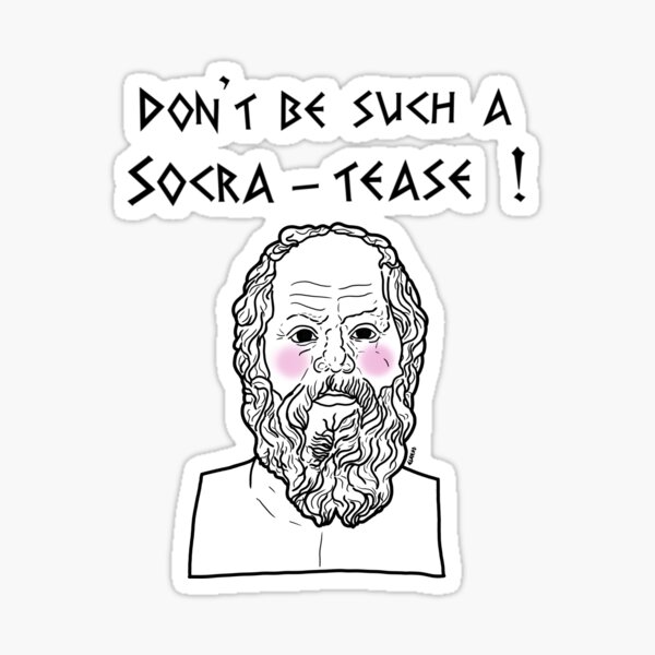 Item preview, Don’t be sucks Socra-tease designed and sold by Hellenistic History.