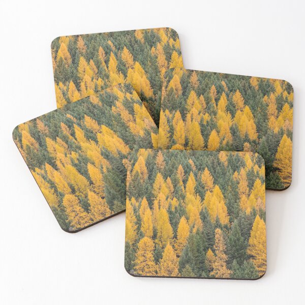 Item preview, Yellow Larch Trees designed and sold by JoyforU.