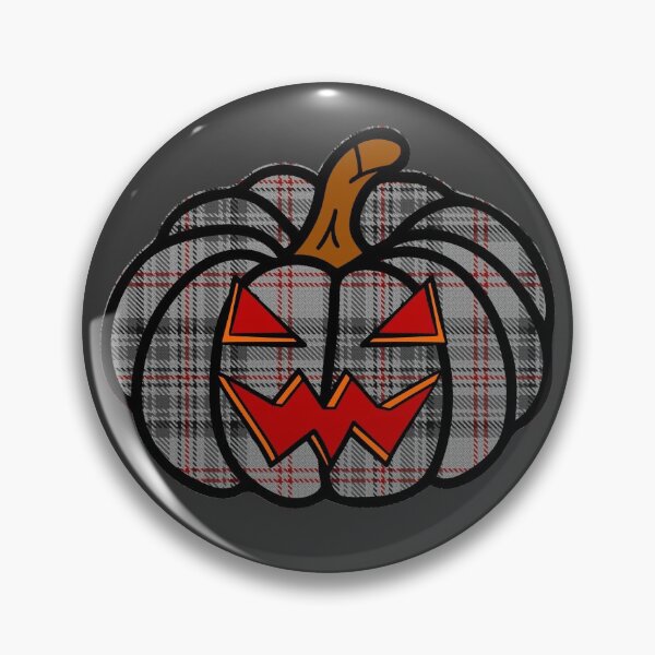 Item preview, Balmoral Tartan Halloween Pumpkin designed and sold by NineSevenFour.