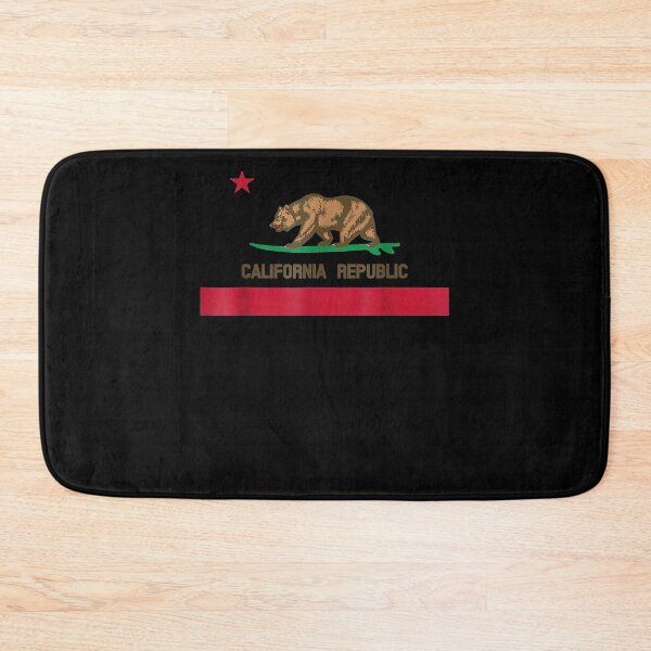Item preview, California Republic Surfing Bear State Flag designed and sold by vivanbess.