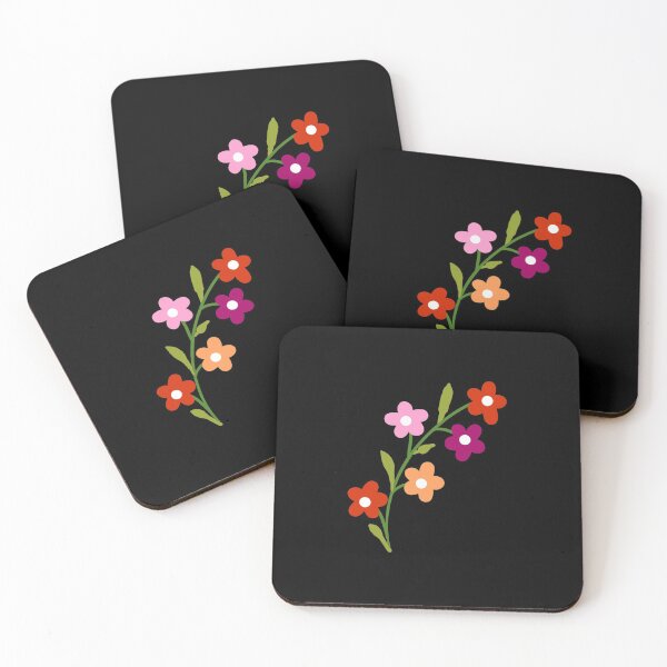 Item preview, Subtle Lesbian Pride Flowers. Lesbian flowers 2 designed and sold by tiredandbored.