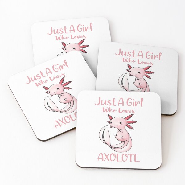 Item preview, Just A Girl Who Loves Axolotl cute & funny axolotl for girls designed and sold by FreeMood.