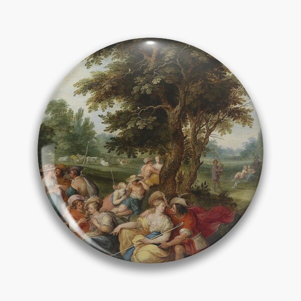 Artikelvorschau, Arkadien - Das Goldene Zeitalter - Frans Francken II  entworfen und verkauft von Vintage Designs +.