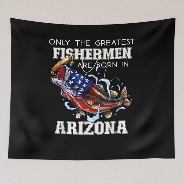 Item preview, Arizona Fishing Greatest Fis Gift American Flag Fish designed and sold by vivanbess.
