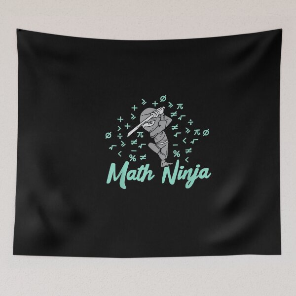 Item preview, Math Ninja Mathematics Teacher designed and sold by hongthienkhai.