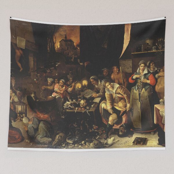 Item preview, Frans Francken II - The Witches' Kitchen designed and sold by Vintage Designs +.