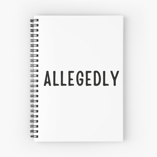 Item preview, Allegedly - lawyer gift #2 designed and sold by PickaSticka.