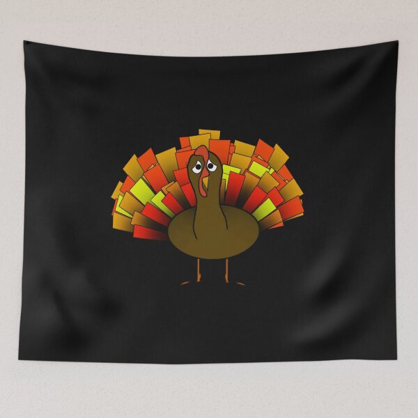 Item preview, Worried Thanksgiving Turkey designed and sold by PatricWallin.