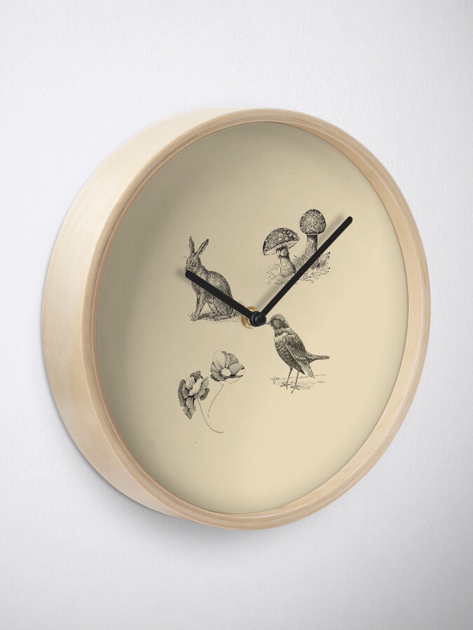 Alternate view of FOLKTALES FOR THE DISEASED INDIVIDUAL Official Merch Clock
