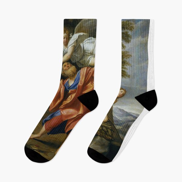 Item preview, El sacrificio de Isaac -Domenichino  designed and sold by Vintage Designs +.
