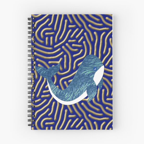 Aperçu de l'œuvre OR RÉACTION DIFFUSION MER BALEINE 388. créée et vendue par sana90.