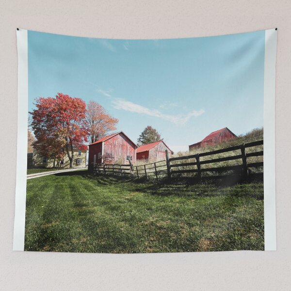 Item preview, Virginia Autumnal Countryside View designed and sold by JoyforU.