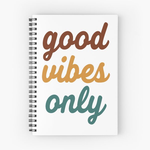 Item preview, Good vibes only colorful designed and sold by annaguerrawords.