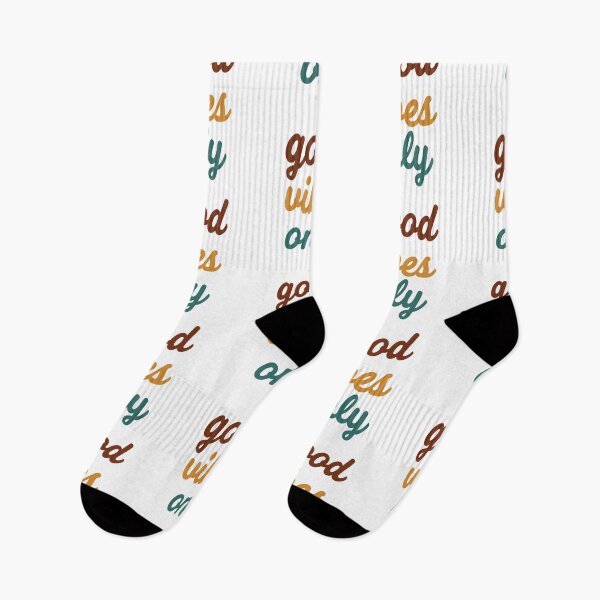 Item preview, Good vibes only colorful designed and sold by annaguerrawords.