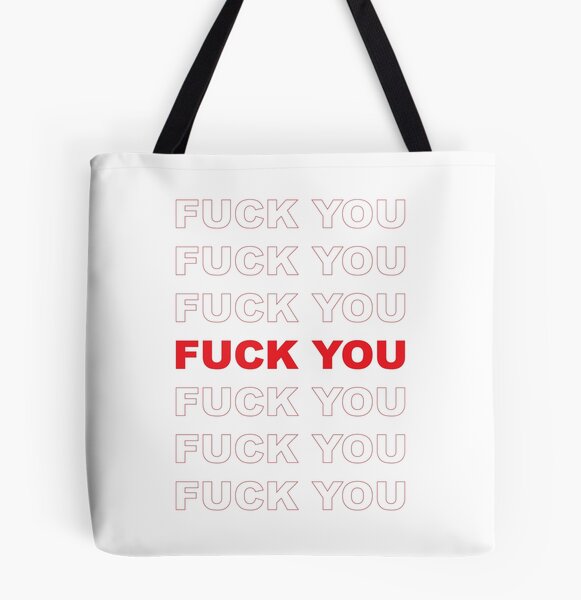 fuck you plastic bag | Tote Bag