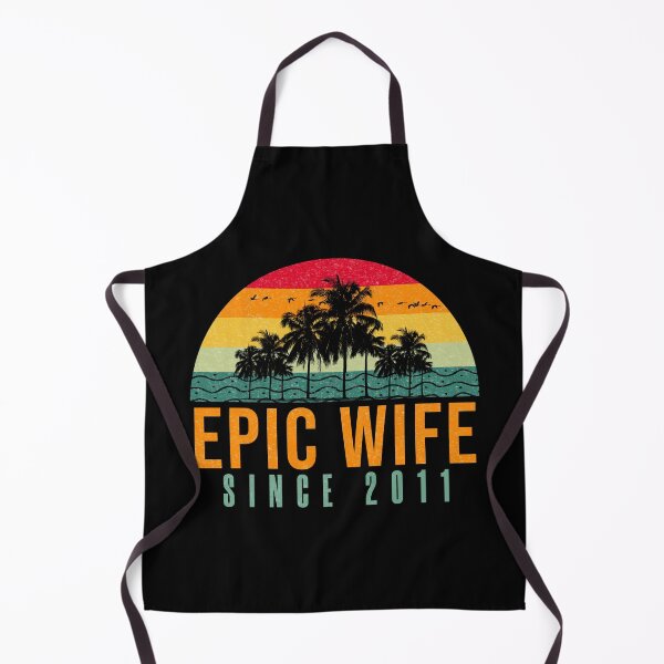 Item preview, Epic Wife Since 2011 - Funny 10th wedding anniversary gift for her designed and sold by PlusAdore.