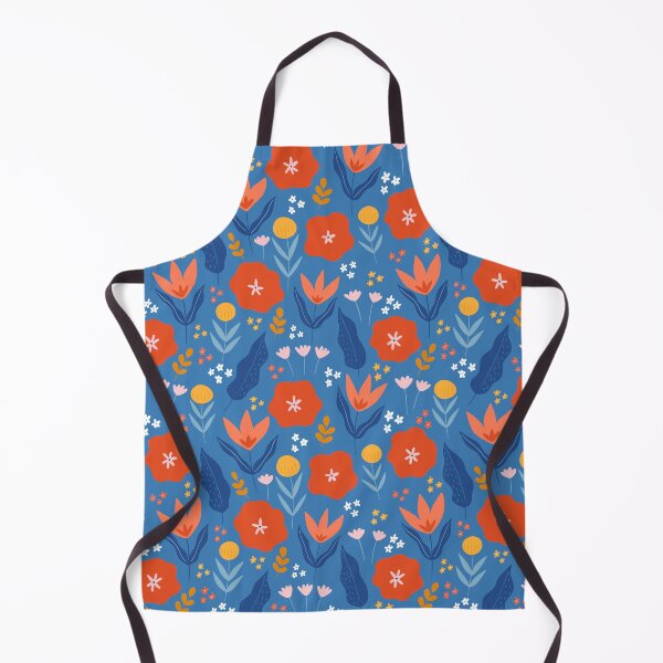 Item preview, Floral Fun-Blue designed and sold by SoulDesignsCo.