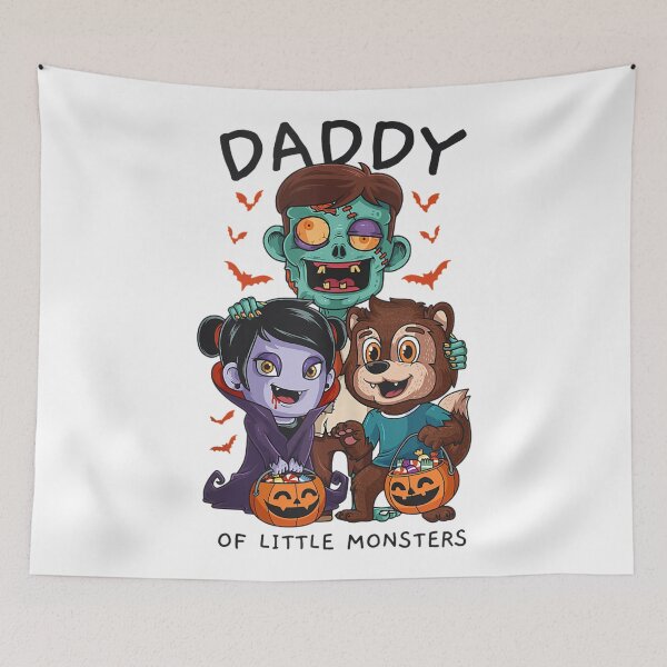 Item preview, Zombie Daddy of Little Monsters Matching Halloween Costume  designed and sold by justMTFU.