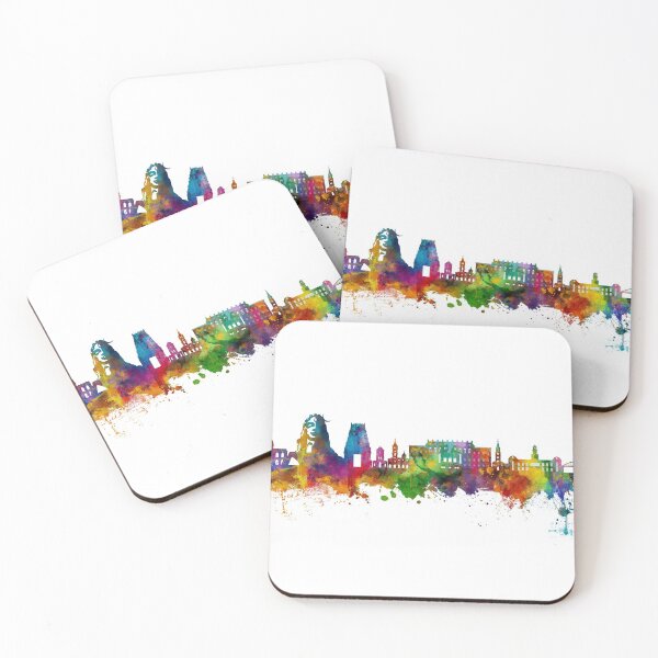 Artikelvorschau, Skyline von Coimbatore, Indien entworfen und verkauft von ArtPrints.