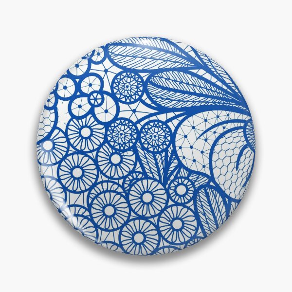 Item preview, Blue Floral Paisley Print  designed and sold by NoImNotBecka.