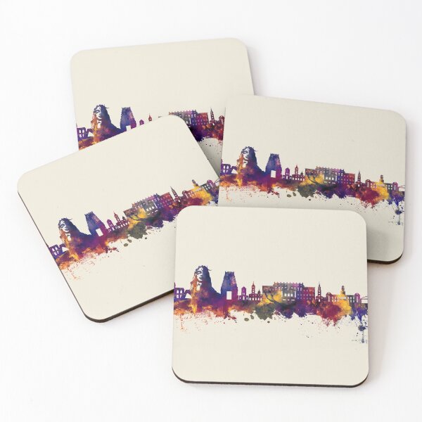 Artikelvorschau, Coimbatore Skyline India entworfen und verkauft von ArtPrints.