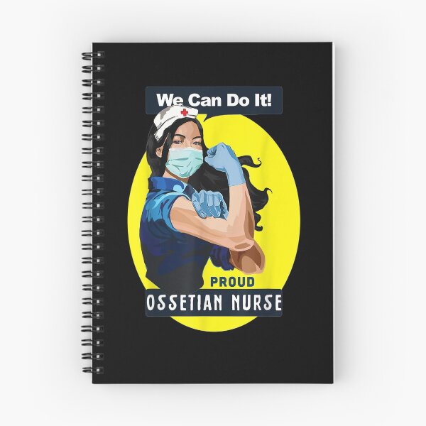 Item preview, Ossetian Proud Frontline Worker Rosie Riveter Nurse Doctor designed and sold by vivanbess.