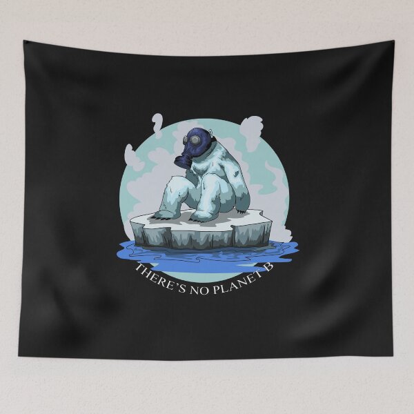 Item preview, Polar bear environment climate change designed and sold by eiwo87.