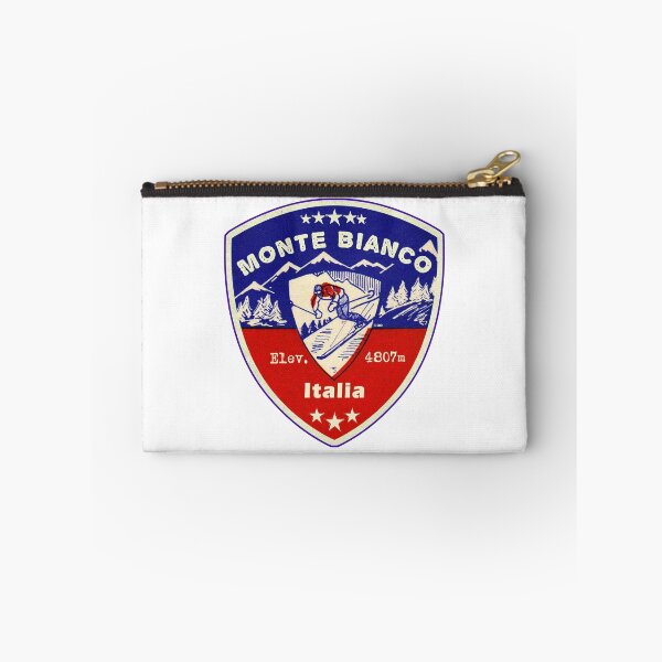 Item preview, Monte Bianco Italy Skiing Ski Mountains Skier designed and sold by DESTINATIONS DECAL.