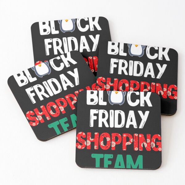 Item preview, Black Friday Shopping Team T-Shirt Funny Christmas Shirt designed and sold by PatricWallin.