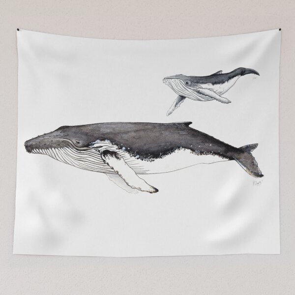 Item preview, North Atlantic humpback whale designed and sold by chloeyzoard.