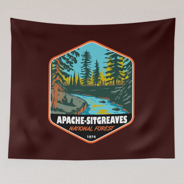 Item preview, Apache Sitgreaves National Forest Badge designed and sold by KrisSidDesigns.