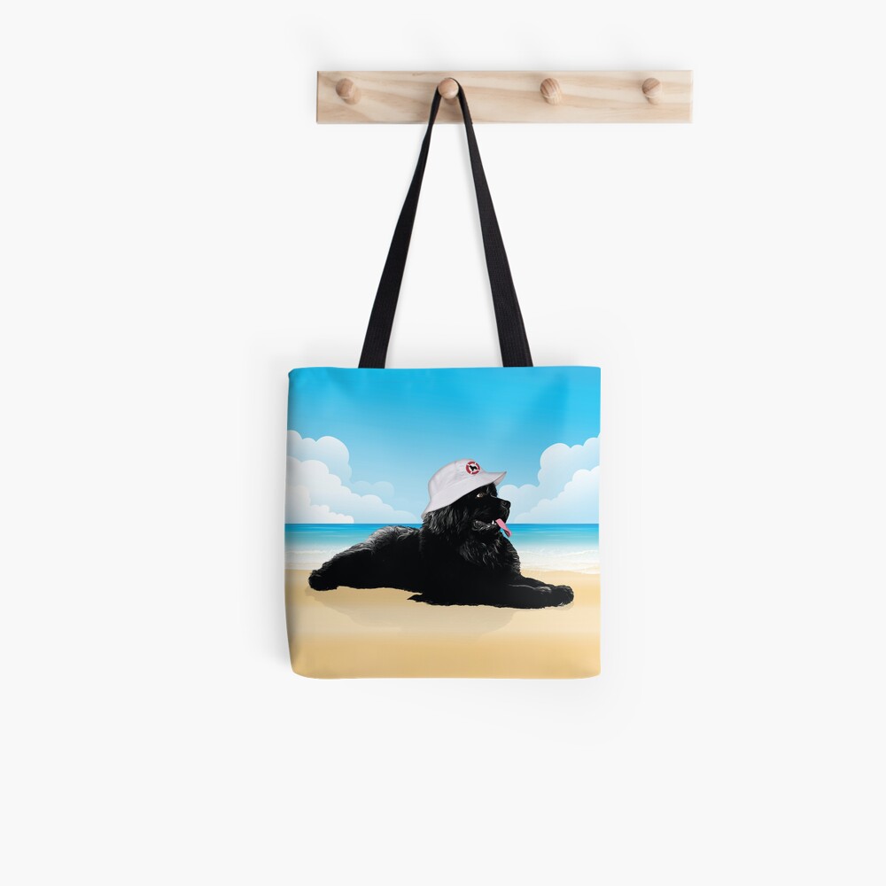 Lifeguard Newf Tote Bag