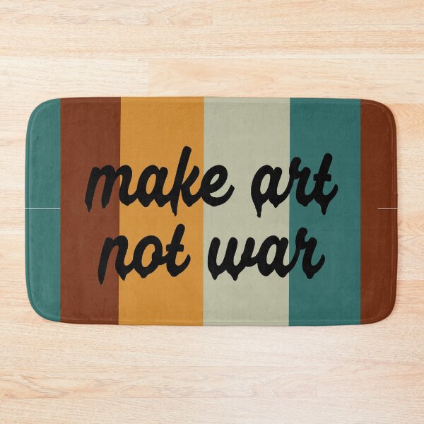 Item preview, Make art not war melted designed and sold by annaguerrawords.