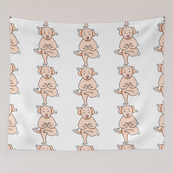 Item preview, Namaste at home with my dog | Meditation | Zen  designed and sold by Nikiolilalala.