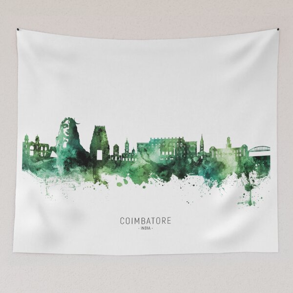 Item preview, Coimbatore Skyline India designed and sold by ArtPrints.