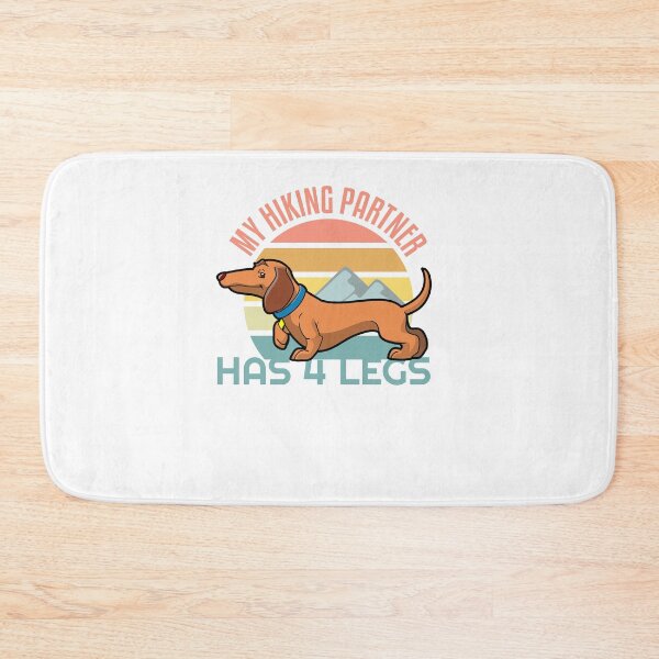 Item preview, My Hiking Partner Has Four Legs | Dachshunds Love Nature designed and sold by BoldTigerDesign.