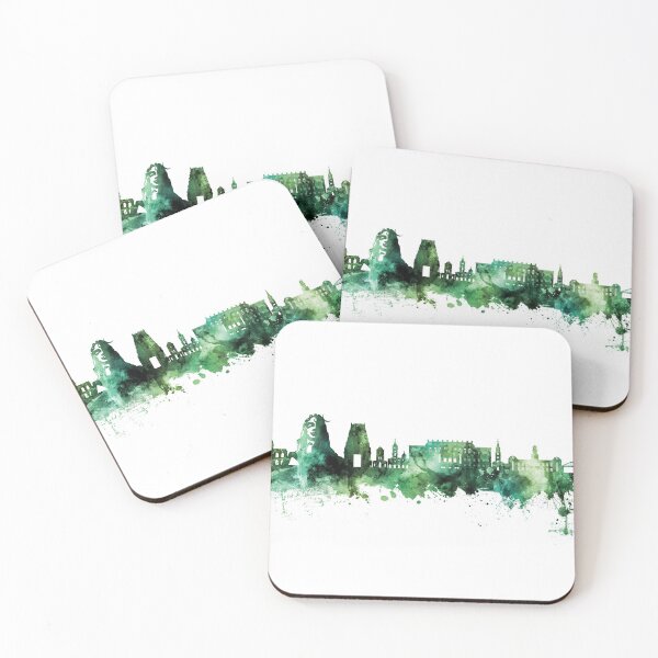 Artikelvorschau, Skyline von Coimbatore, Indien entworfen und verkauft von ArtPrints.