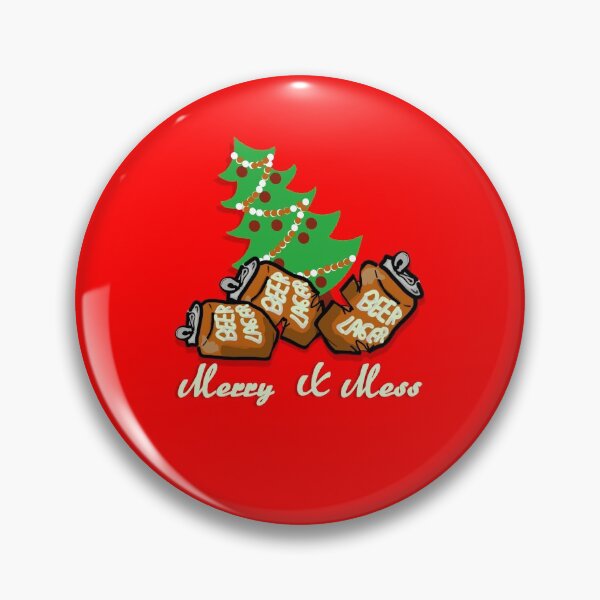 Item preview, funny christmas saying cartoon beer can designed and sold by vibeno1.