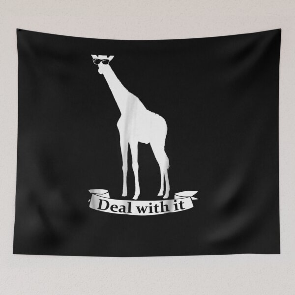 Item preview, Deal With It Awesome Giraffe Sun Shades designed and sold by nancyholly.