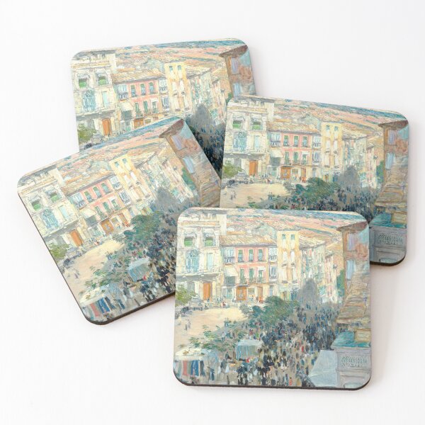 Item preview, View of a Southern French City (1910) by Frederick Childe Hassam. Original from The Art Institute of Chicago. designed and sold by LenaShines.