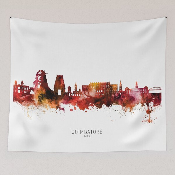 Item preview, Coimbatore Skyline India designed and sold by ArtPrints.