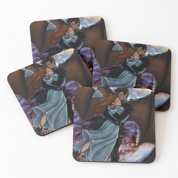 Item preview, Gwynriel flying over velaris designed and sold by Ellynesss.
