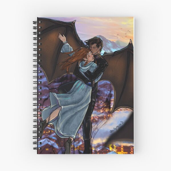 Item preview, Gwynriel sobrevolando velaris designed and sold by Ellynesss.