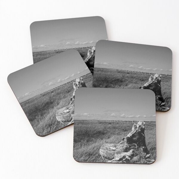 Item preview, Tree stump in the grass, Severn Beach, North Somerset designed and sold by CloneDigitalArt.
