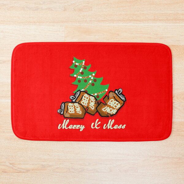 Item preview, funny christmas saying cartoon beer can designed and sold by vibeno1.