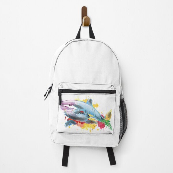 Item preview, Beautiful Shark Splash Art, Sharks Lover Painting designed and sold by redodaha.