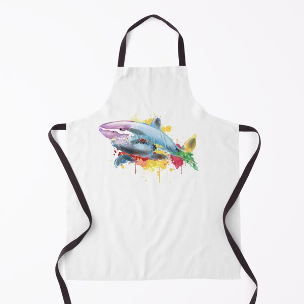 Item preview, Beautiful Shark Splash Art, Sharks Lover Painting designed and sold by redodaha.