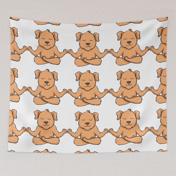 Item preview, Namaste at home with my dog | Meditation | Zen  designed and sold by Nikiolilalala.