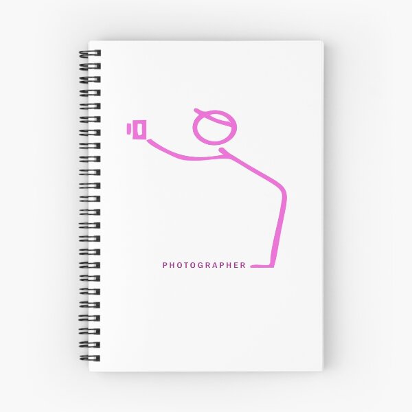 Item preview, Hot Pink Photographer Graphic designed and sold by TruBru.